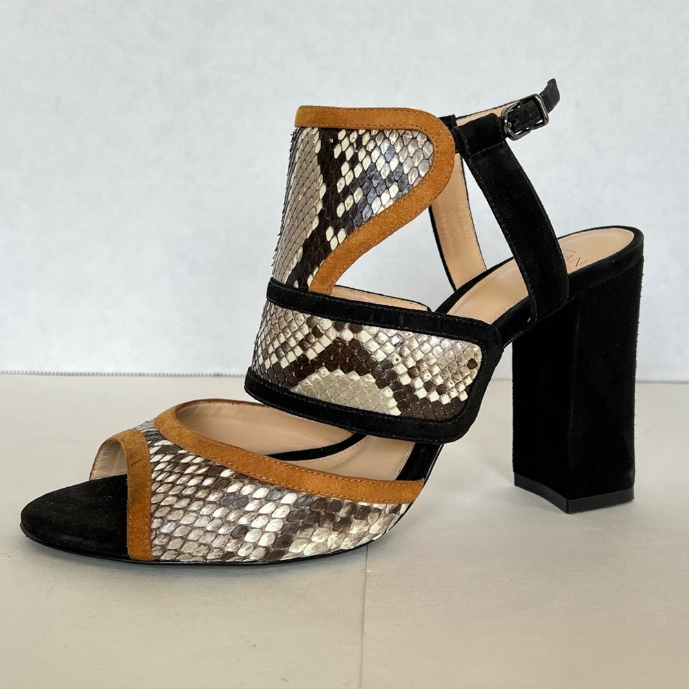 Alexandre Birman Python Sandals - image 1